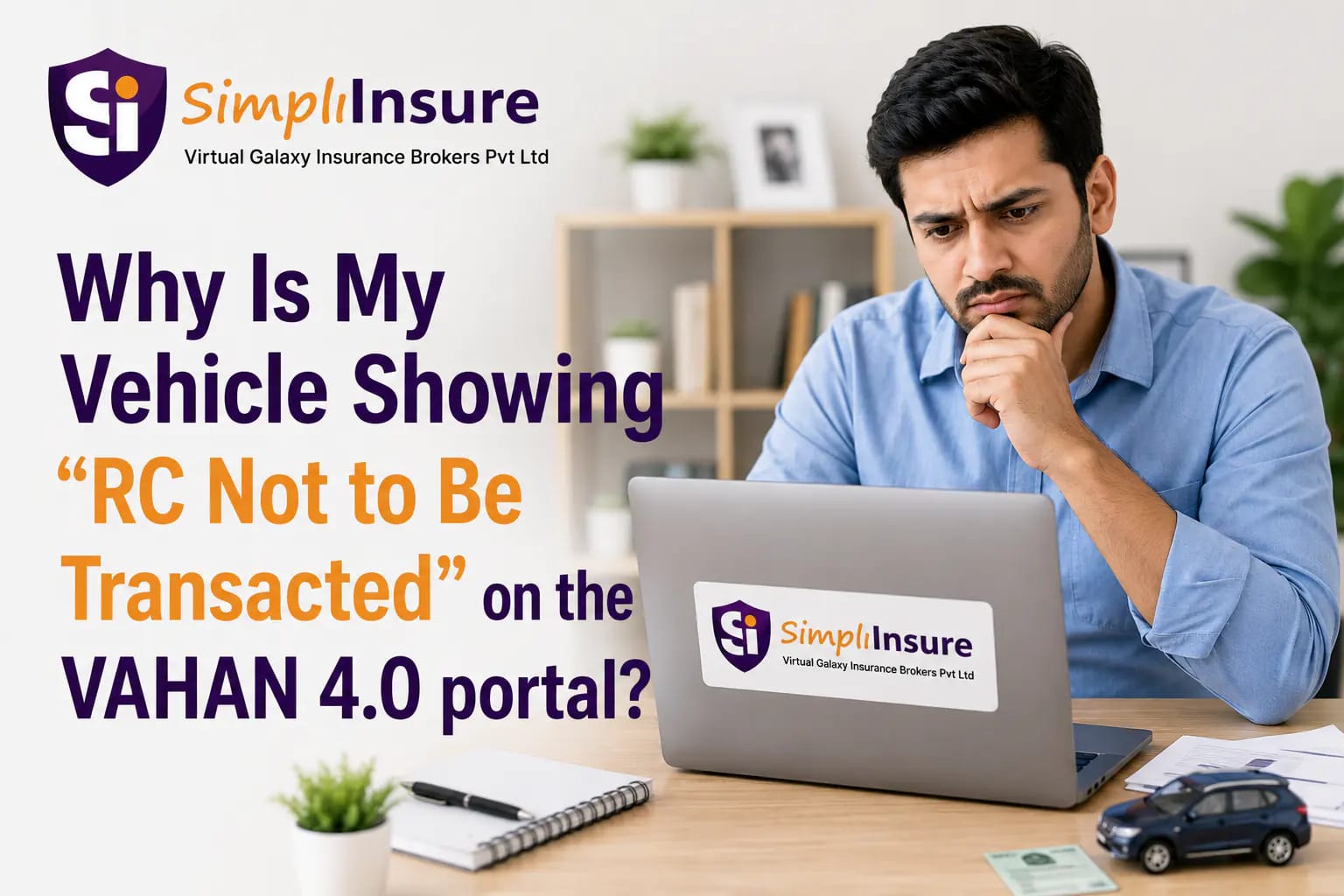 Why Is My Vehicle Showing "RC Not to Be Transacted" on the VAHAN 4.0 portal?
