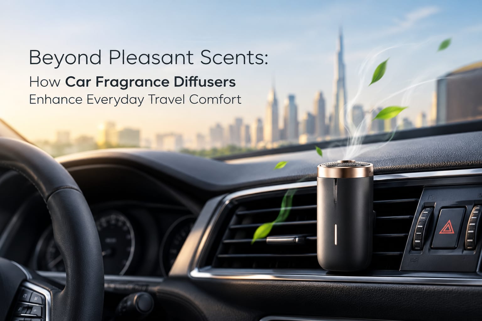 Beyond Pleasant Scents: How Car Fragrance Diffusers Enhance Everyday Travel Comfort