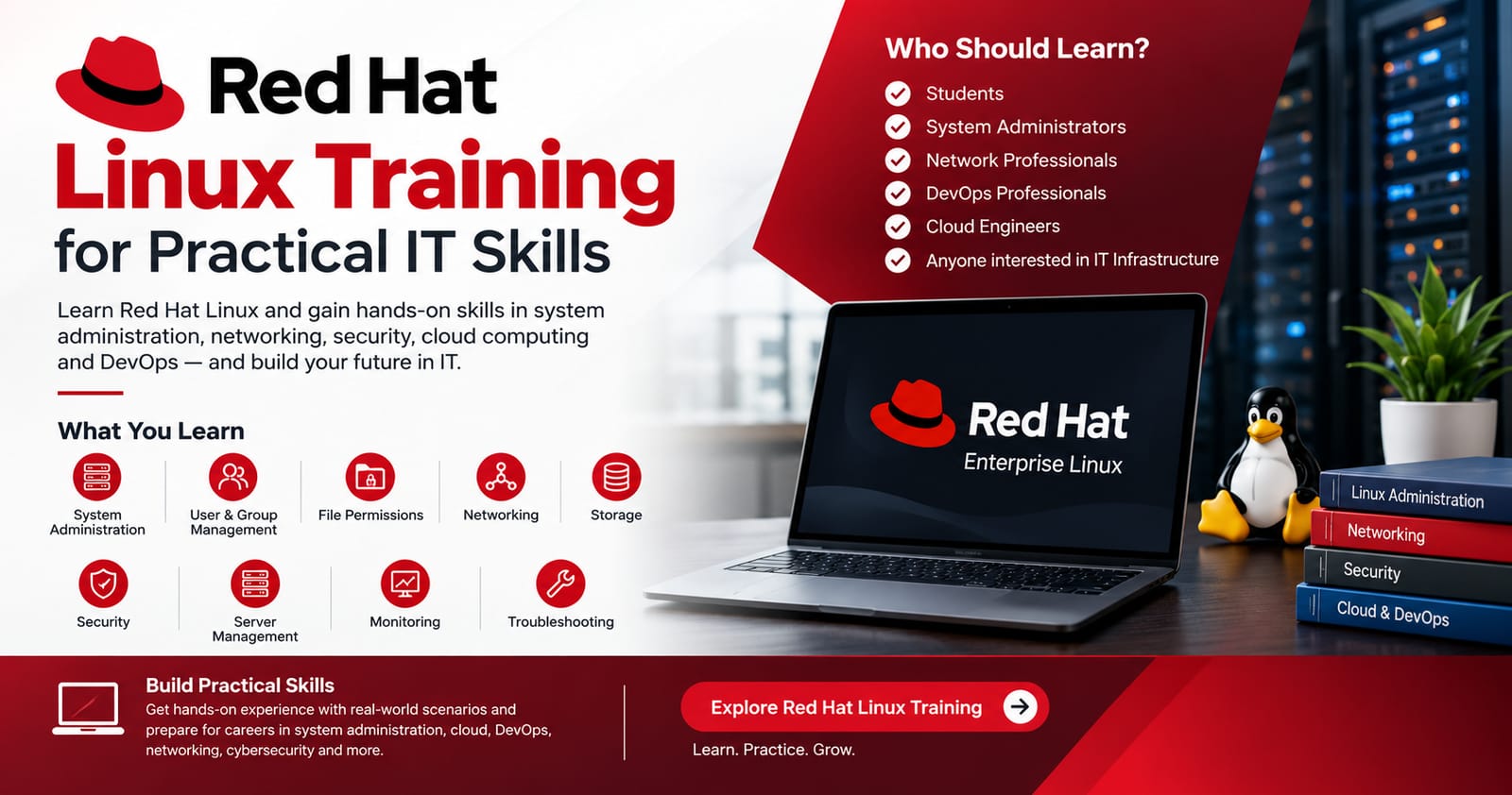 Red Hat Linux Training for Practical IT Skills