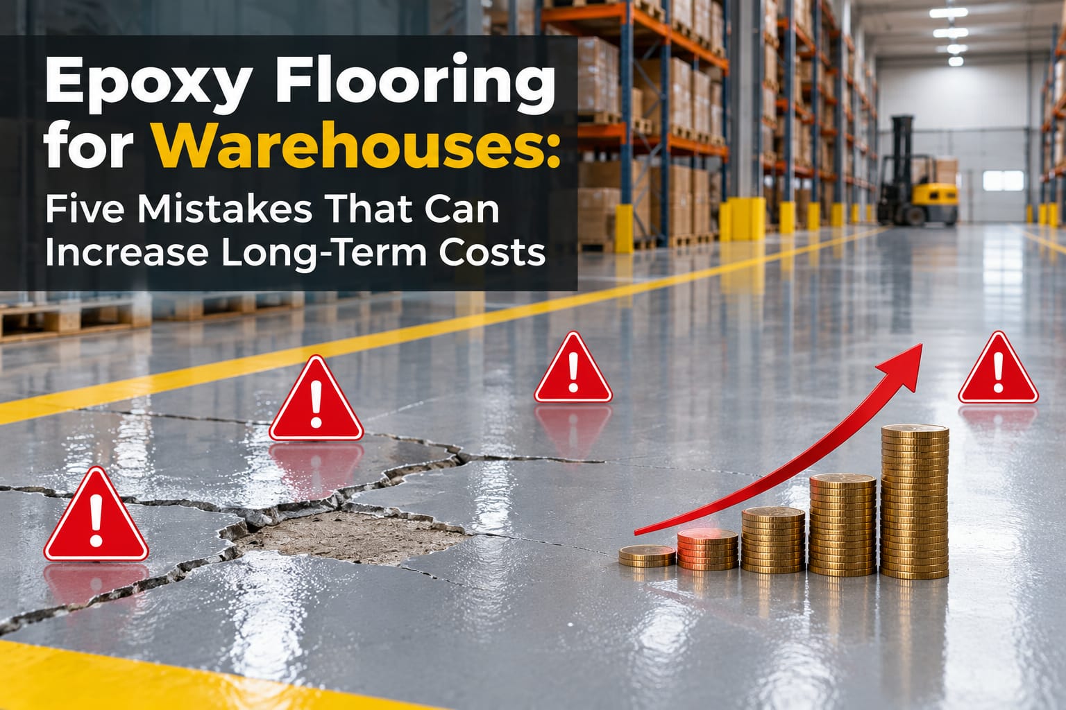 Epoxy Flooring for Warehouses: Five Mistakes That Can Increase Long-Term Costs