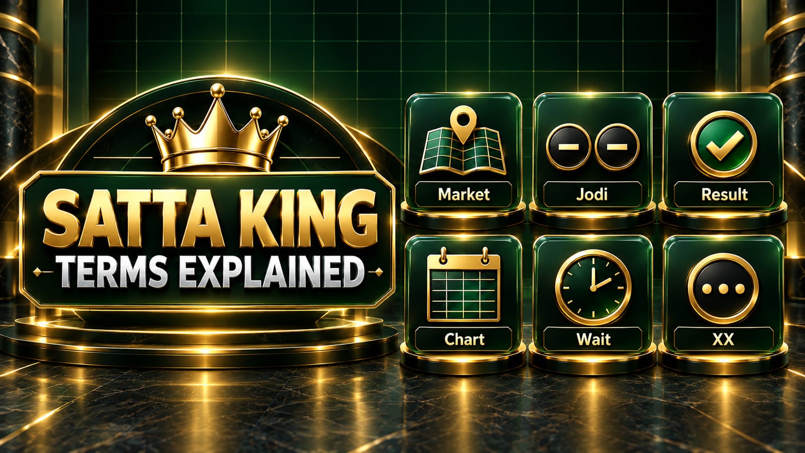 Satta King Terms Explained: Market, Jodi, Result, Chart, Wait and XX