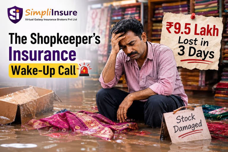 The Shopkeeper's Insurance Wake-Up Call: ₹9.5 Lakh Lost in 3 Days