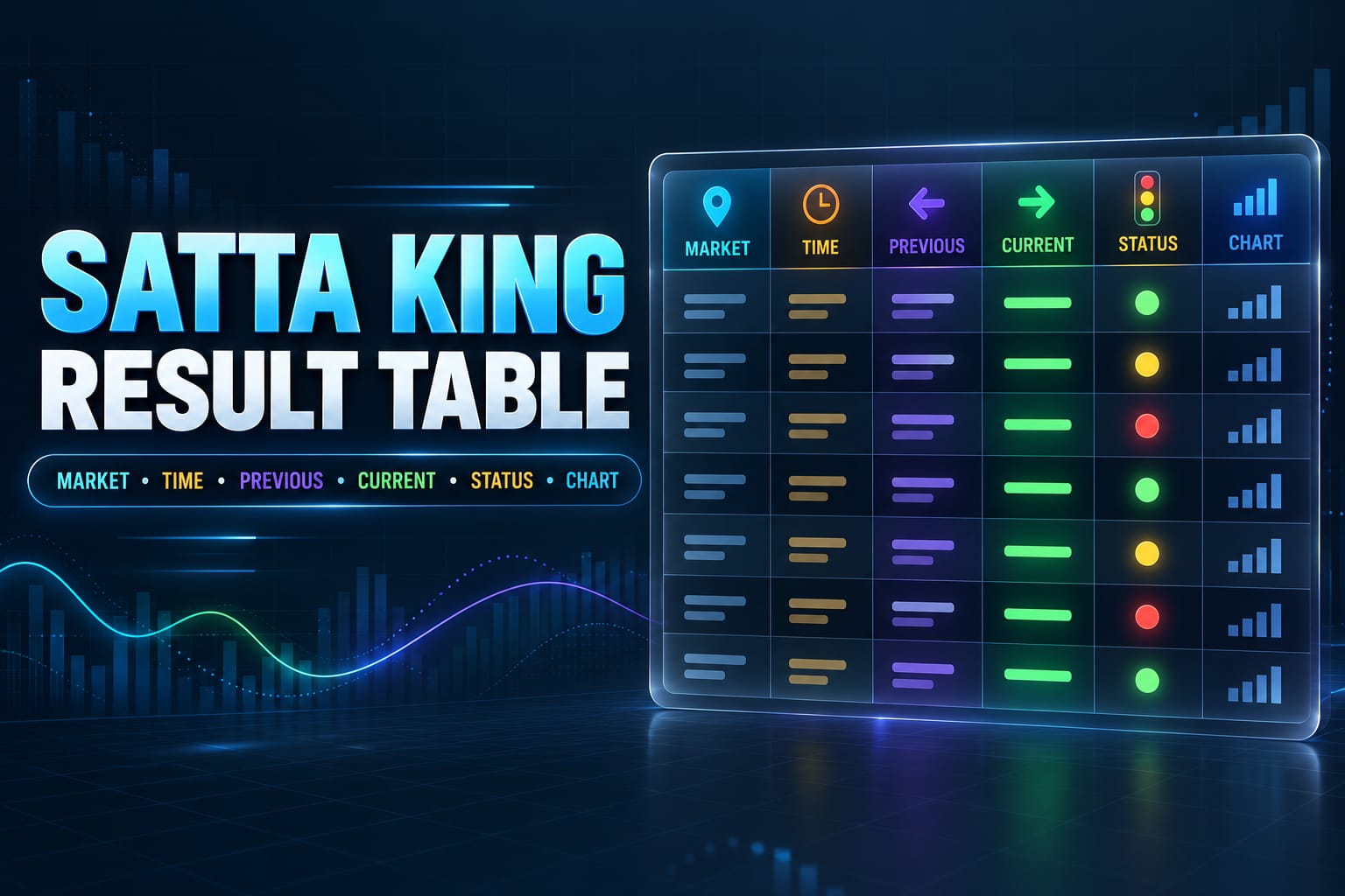 Satta King Result Table Explained: Market, Time, Status and Record Chart