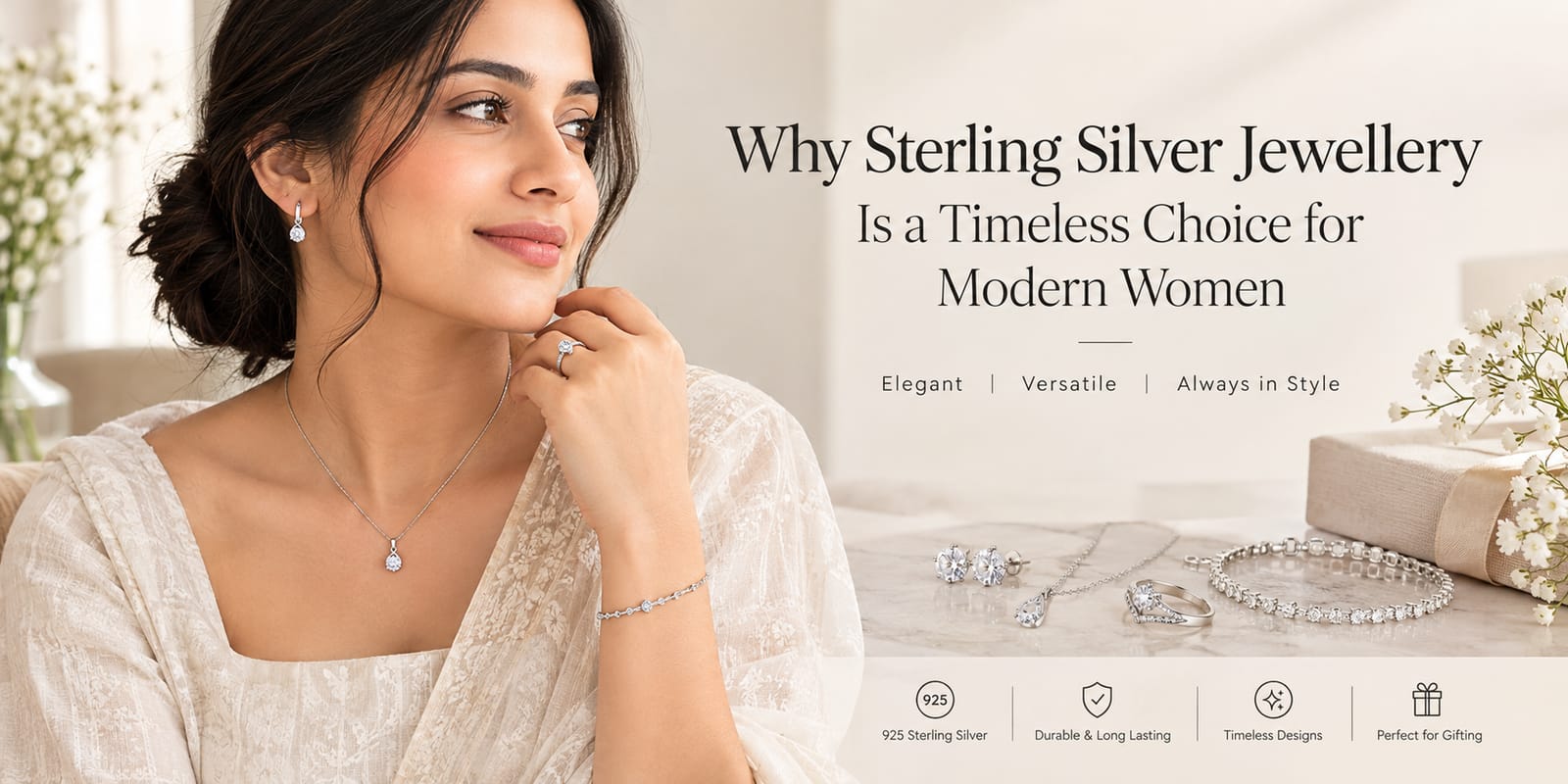 Why Sterling Silver Jewellery Is a Timeless Choice for Modern Women