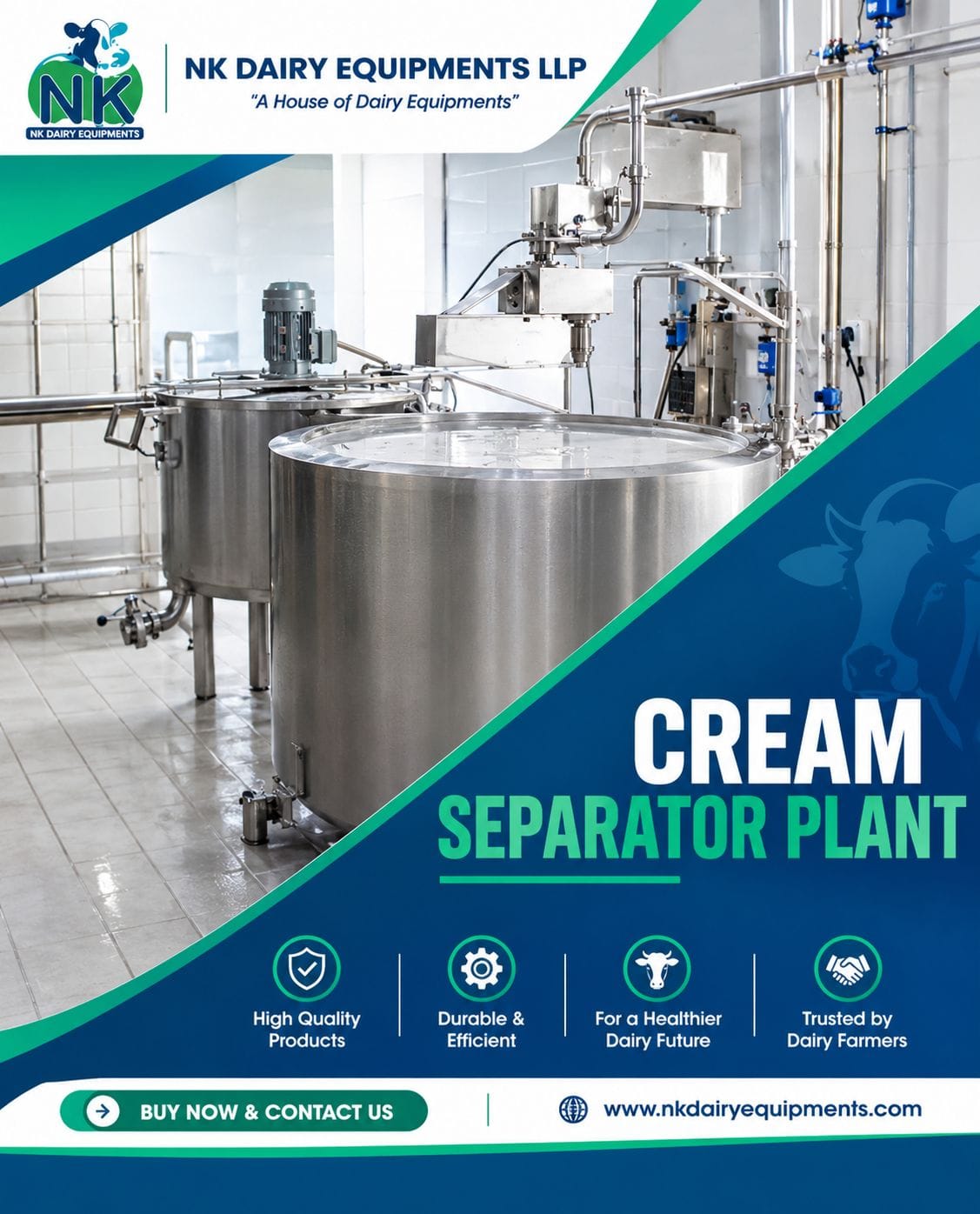 From Milk Reception to Cream Collection: Separation Plant